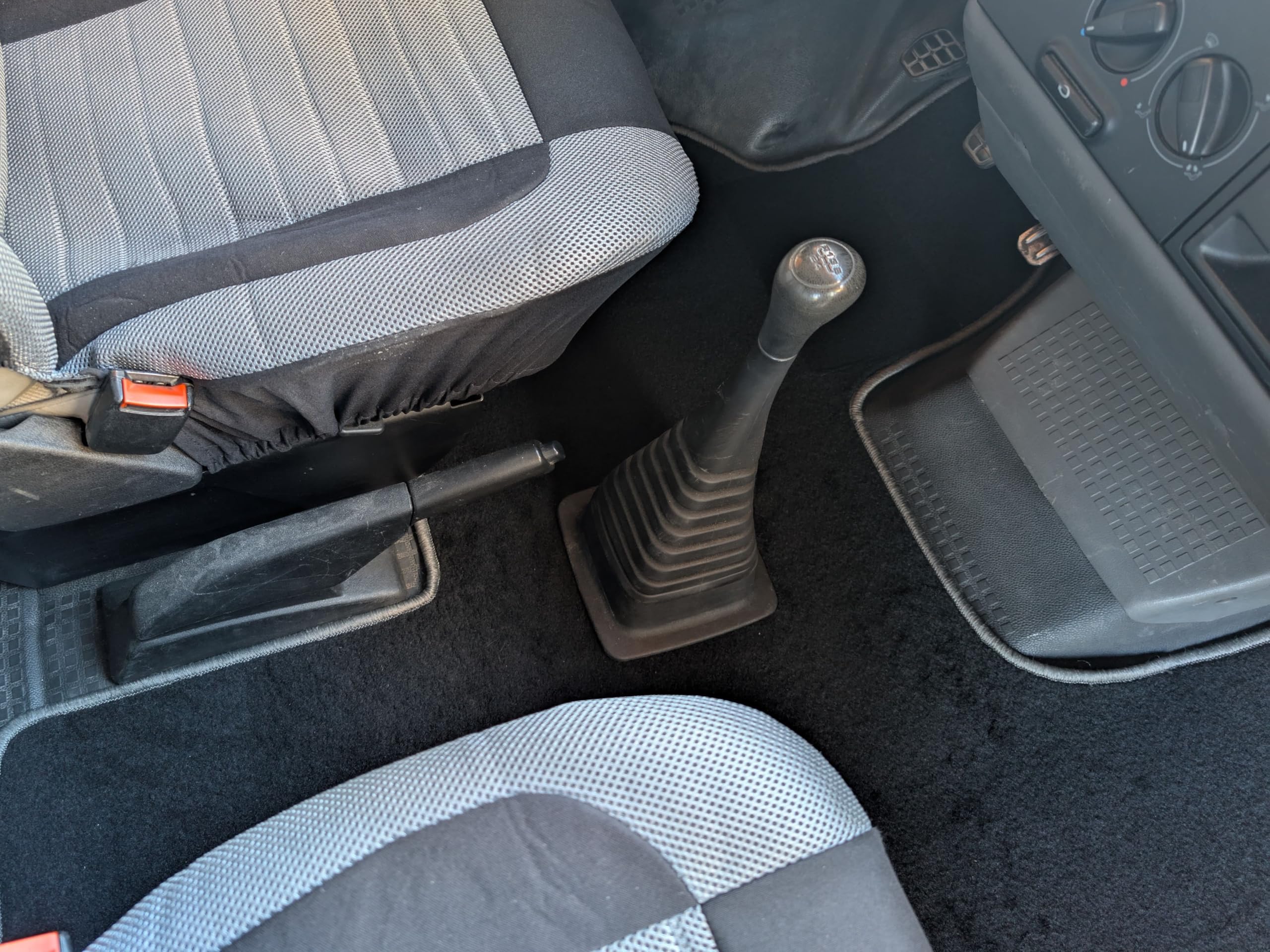 Fußmatten Passend Für VW T4 Typ 70, 7D Schaltgetriebe 2 Anthrazit Trittstufenmatten