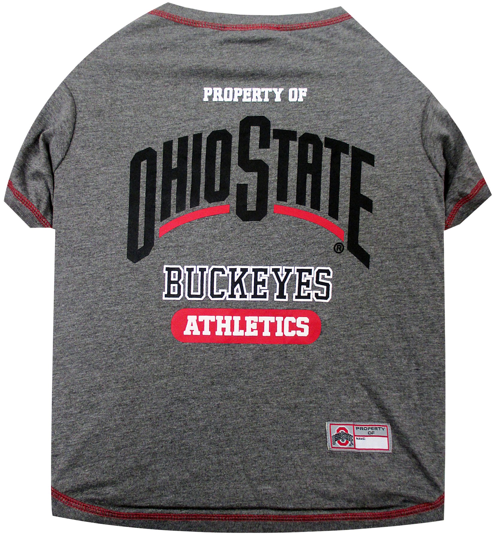Pets FirstPets First Collegiate Ohio State Buckeyes Dog Tee Shirt, Large