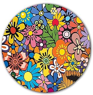 DJ Y2K Hippy Flower Power #3 Hippie Scratch Pad Vinyl Memorabilia 7