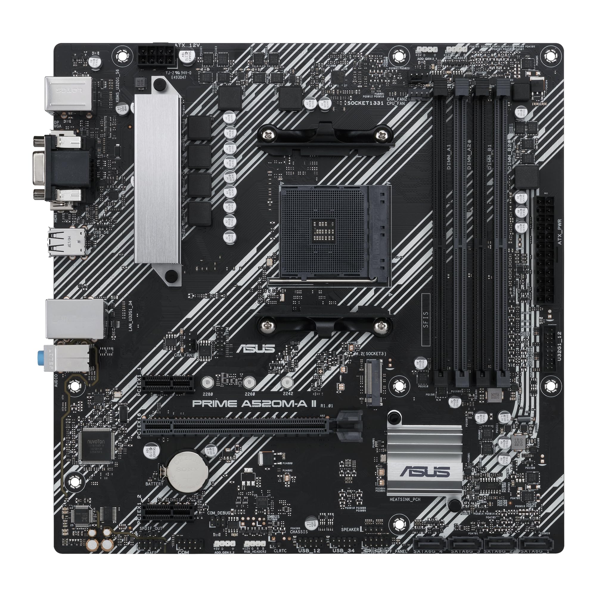 Asus Placa Base Prime a520m-a II CSM matx am4