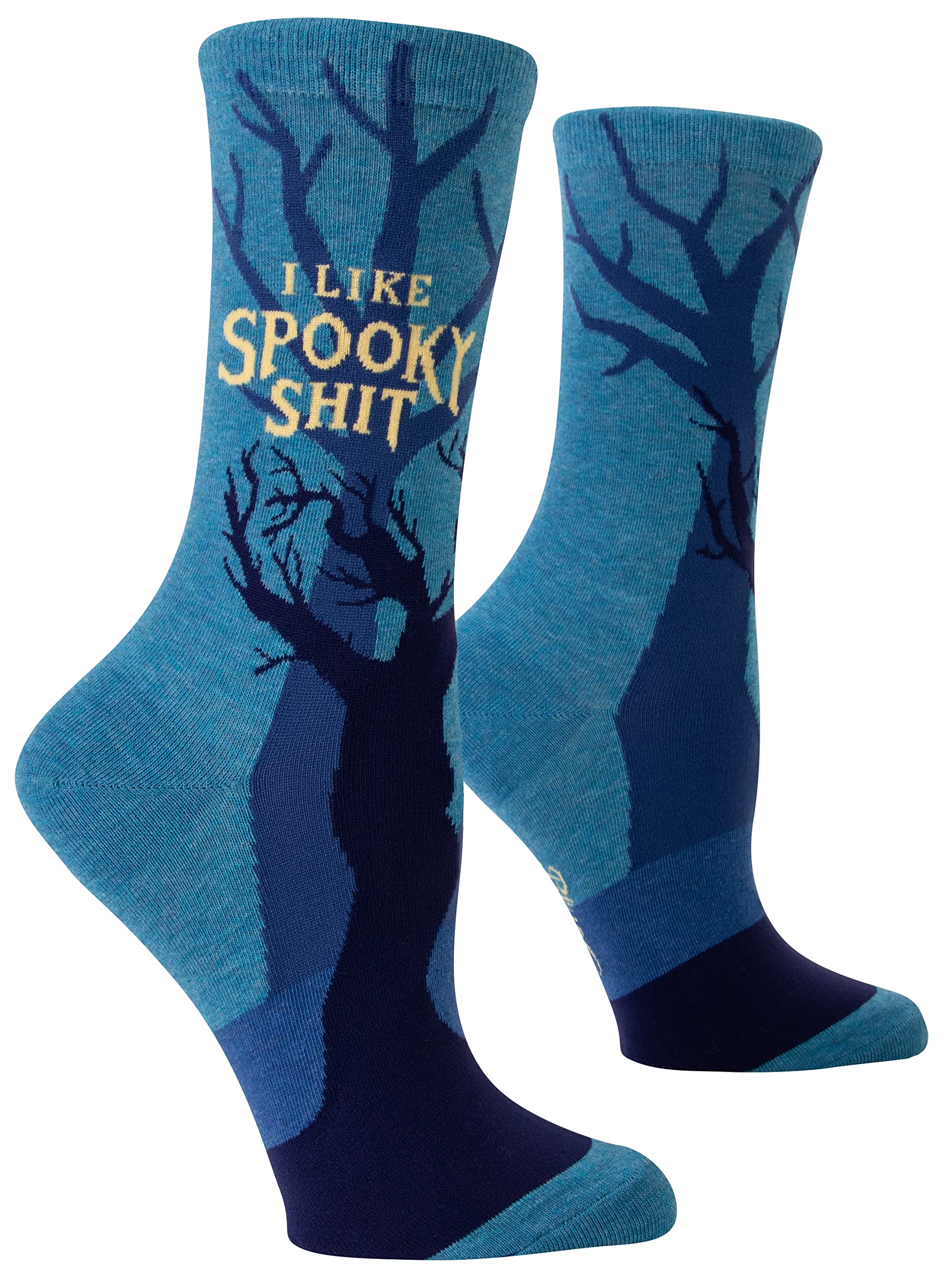 Blue Q Women's I Like Spooky S*** I Like Spooky Shit Socks