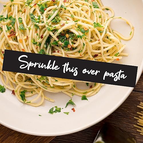 Miniatura 5 de The Spice Lab Condimento de polvo para pizza, condimento italiano, coctelera, con semillas de hinojo, perejil, hojuelas de chile y tomate, eleva tus