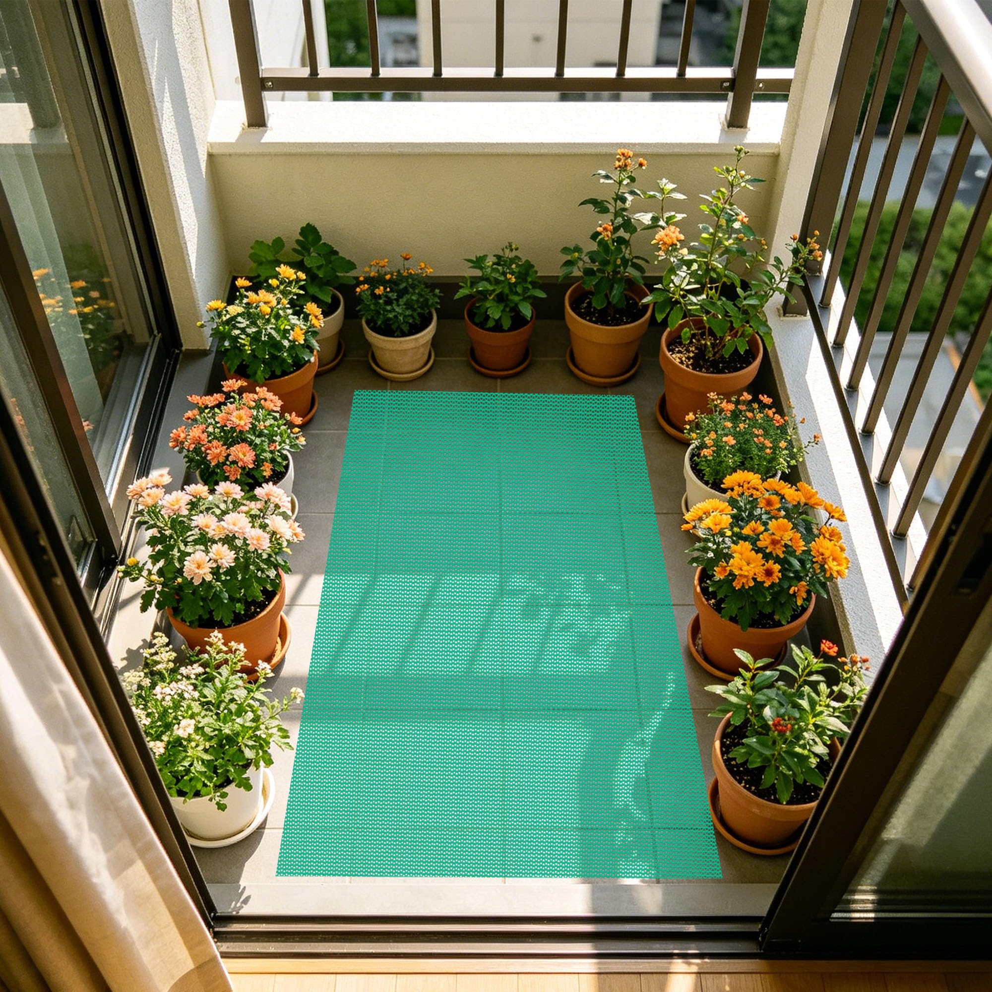 Alfombra Antideslizante alfombrilla de drenaje PVC XIAOMEI