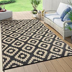 Amazon.com: GarveeLife Outdoor Rugs 10x20 Waterproof, Plastic Straw ...