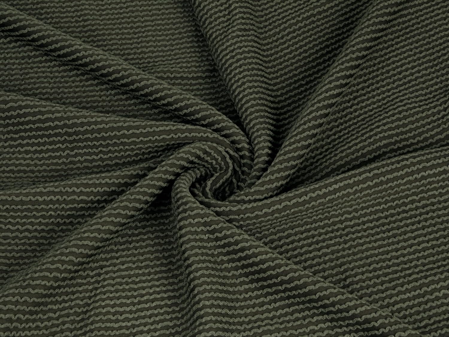 miduo Womens Casual Summer Crewneck Short Sleeve Striped Textured Ribbed Mini Tshirt Shift Dress - Image 5