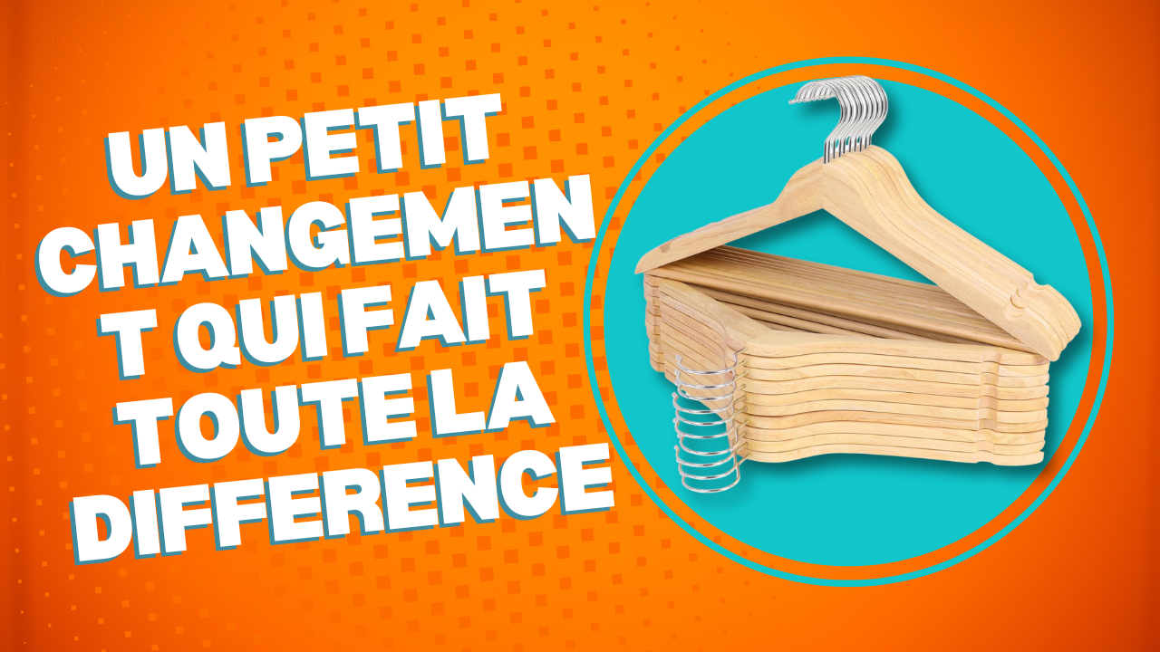 Cintre bois SONGMICS - apercu video produit