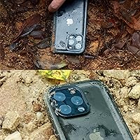 Vista 8 de SPORTLINK Funda impermeable para iPhone 15 Pro Max, protector de pantalla integrado [IP68 bajo el agua] [6.6 pies a prueba de caídas militar]