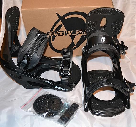 Snowboard Bindings size Large Snowjam 2012 model Black 9