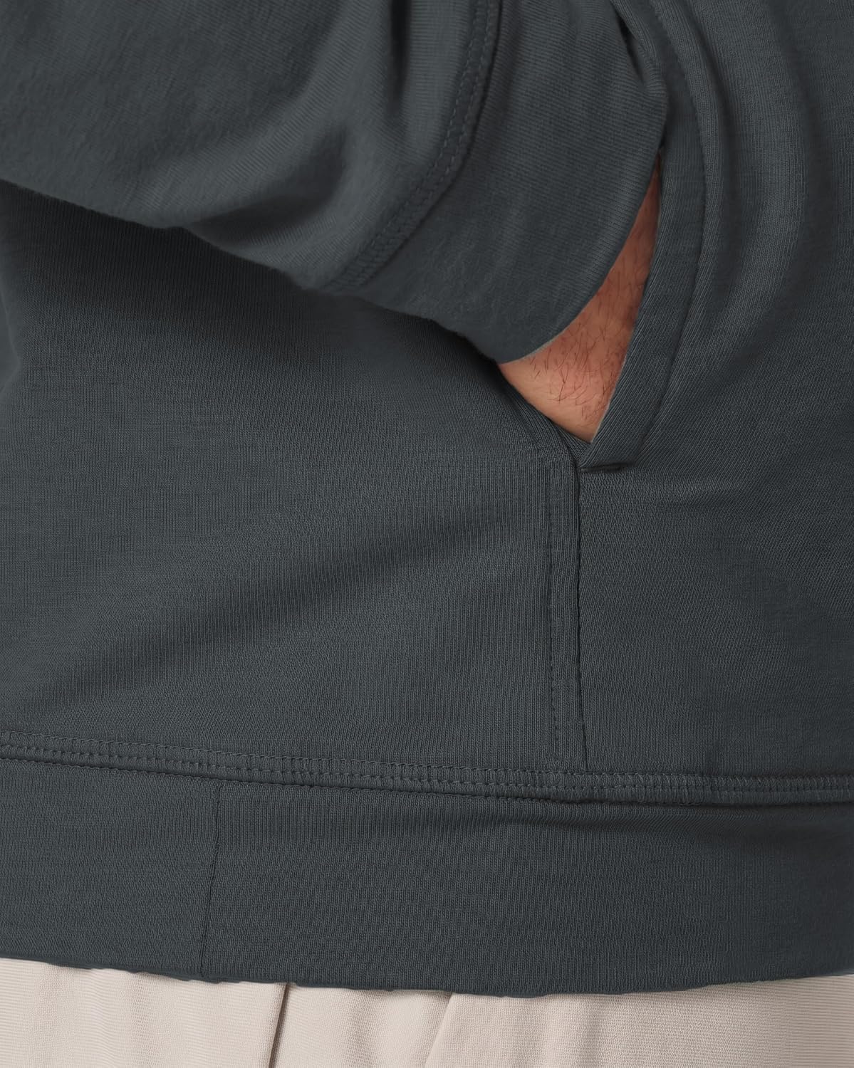 Men's Cotton Long Sleeve Hoodie Sweatshirt image 4