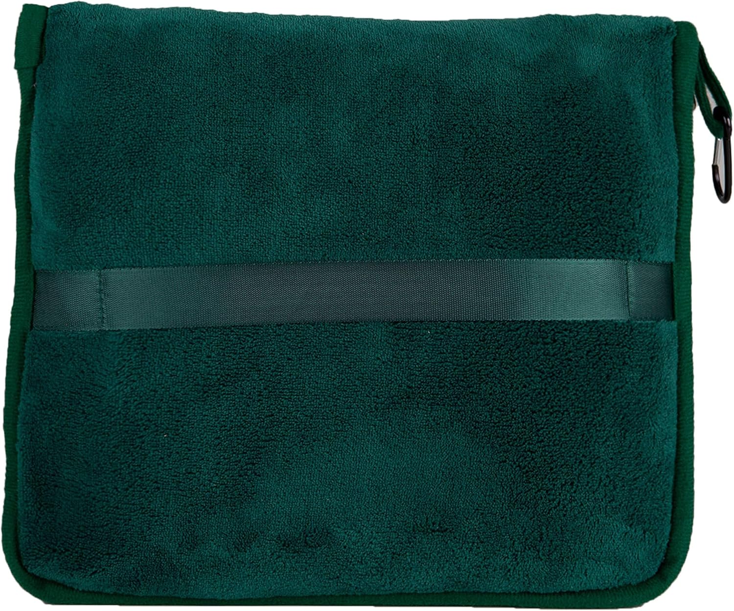 BlueHills Premium Soft Travel Blanket Pillow Airplane Flight Blanket Throw in Soft Bag Pillowcase Compact Pack Large Comfort for Travel Green (Dark Green T010) - Image 8