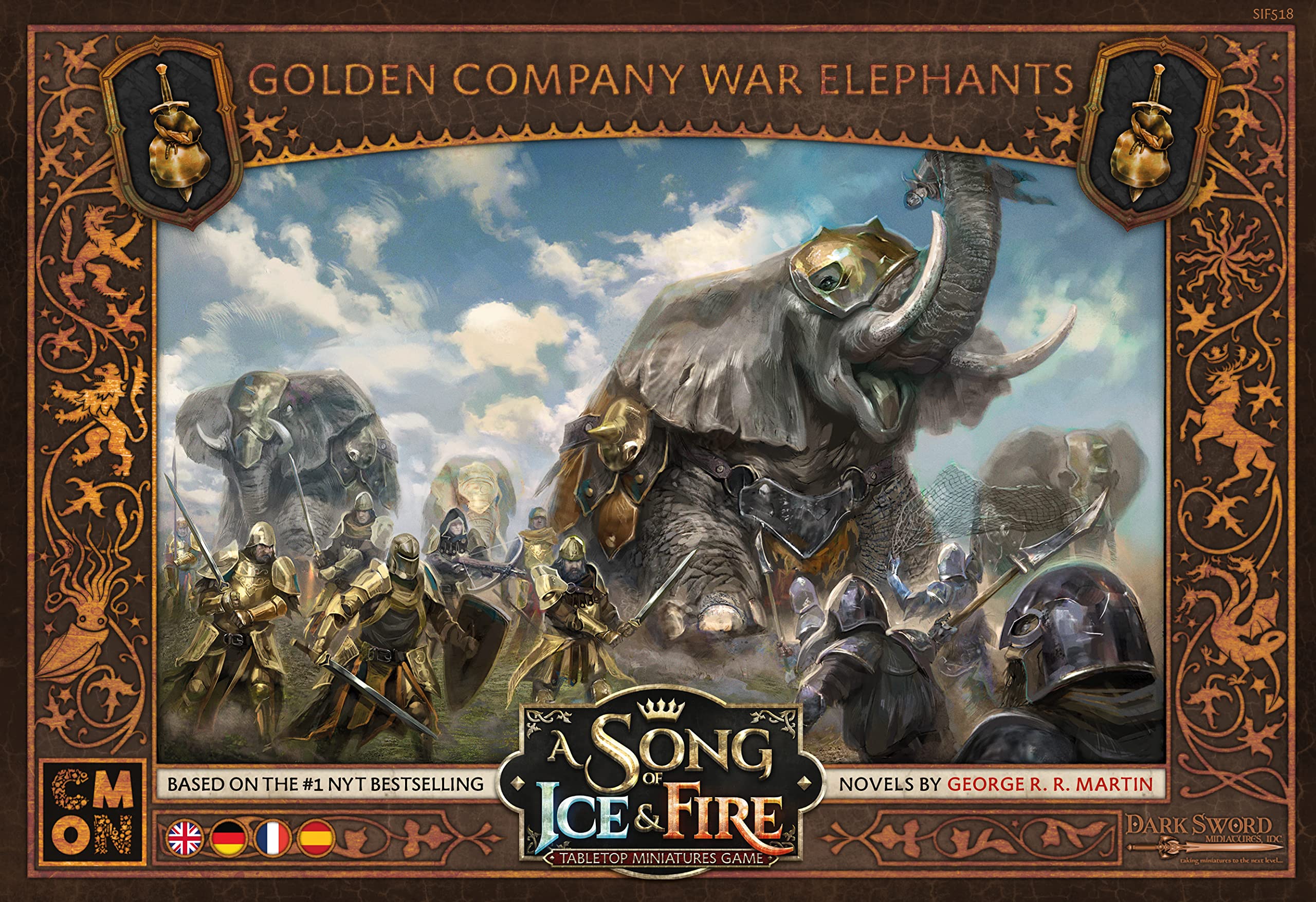 Amazon.com: CMON CMND0240 A Song of Ice & Fire-Golden Company War