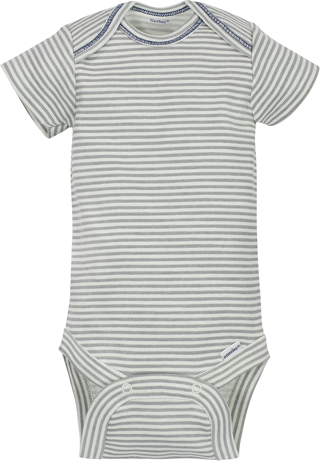 Gerber baby-boys 5-pack Short Sleeve Variety Onesies Bodysuits 6-9 Months Hedgehog