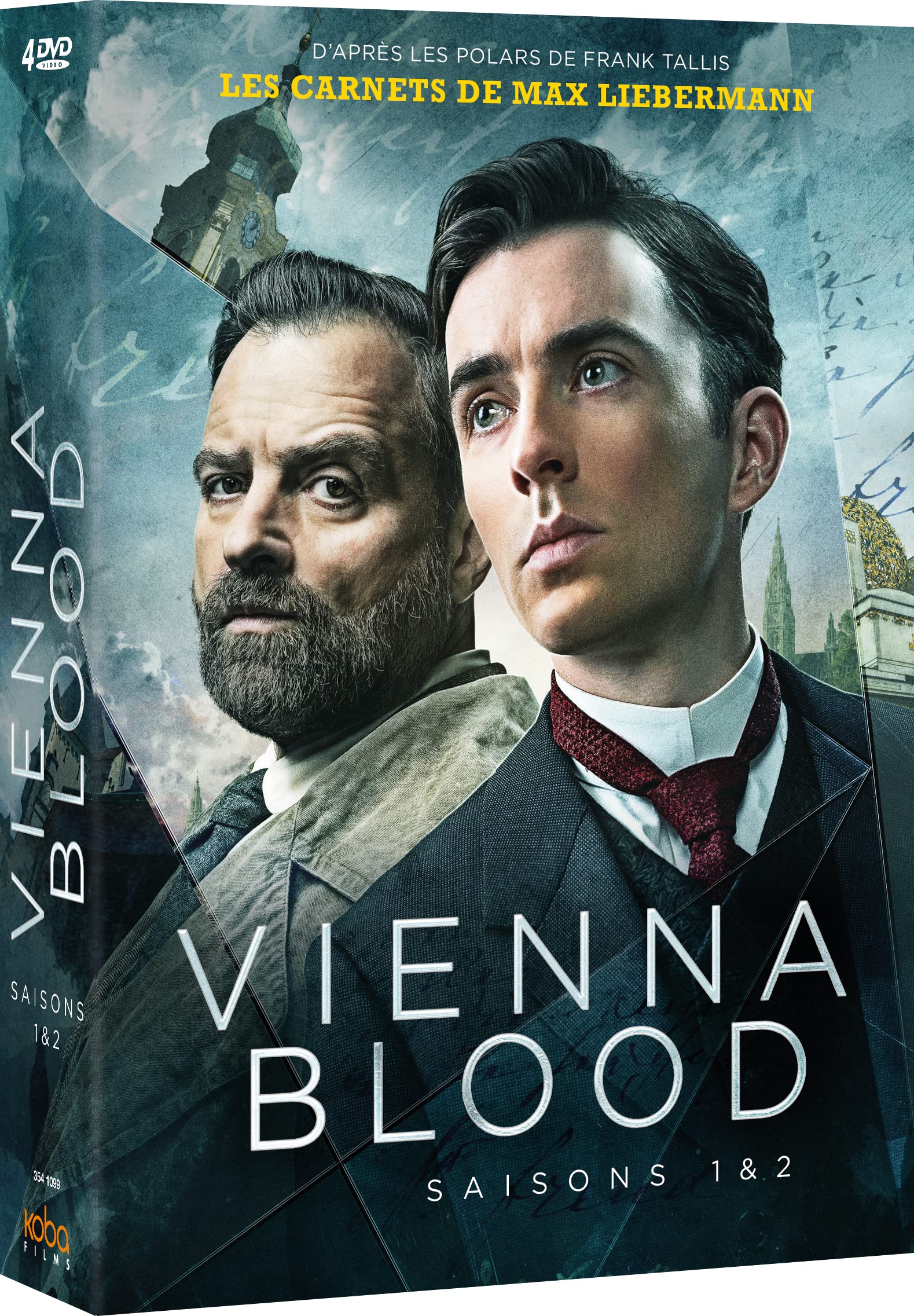 Vienna Blood - Saisons 1 & 2 en DVD: la serie de misterio e intriga criminal en la Viena imperial