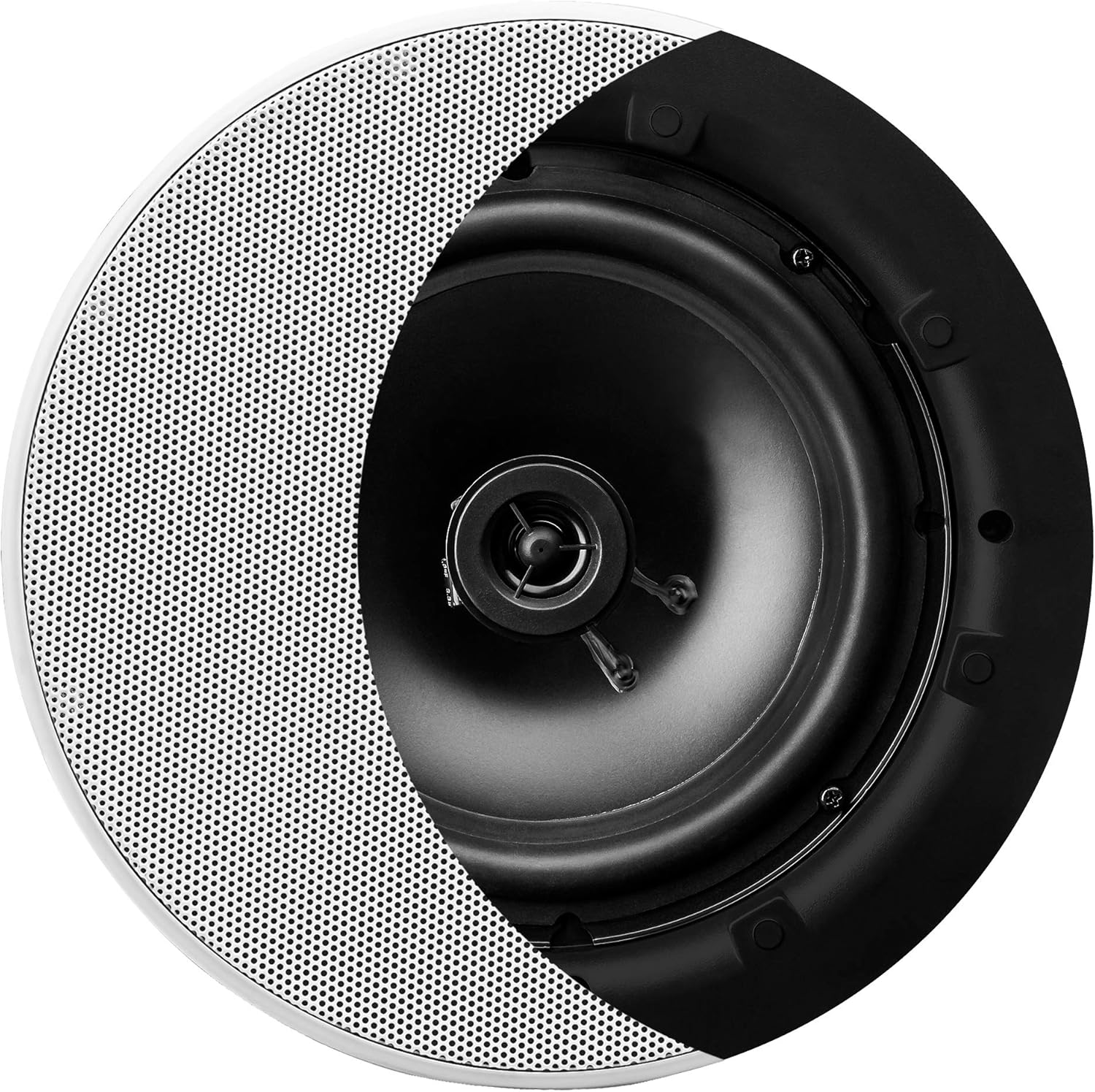 50% оƒƒ Dіѕсоunt OSD 8 in Ceiling Speaker Pair 120W, Trimless Magnetic Grille, Pivoting Tweeter, Paintable Grille ACE800