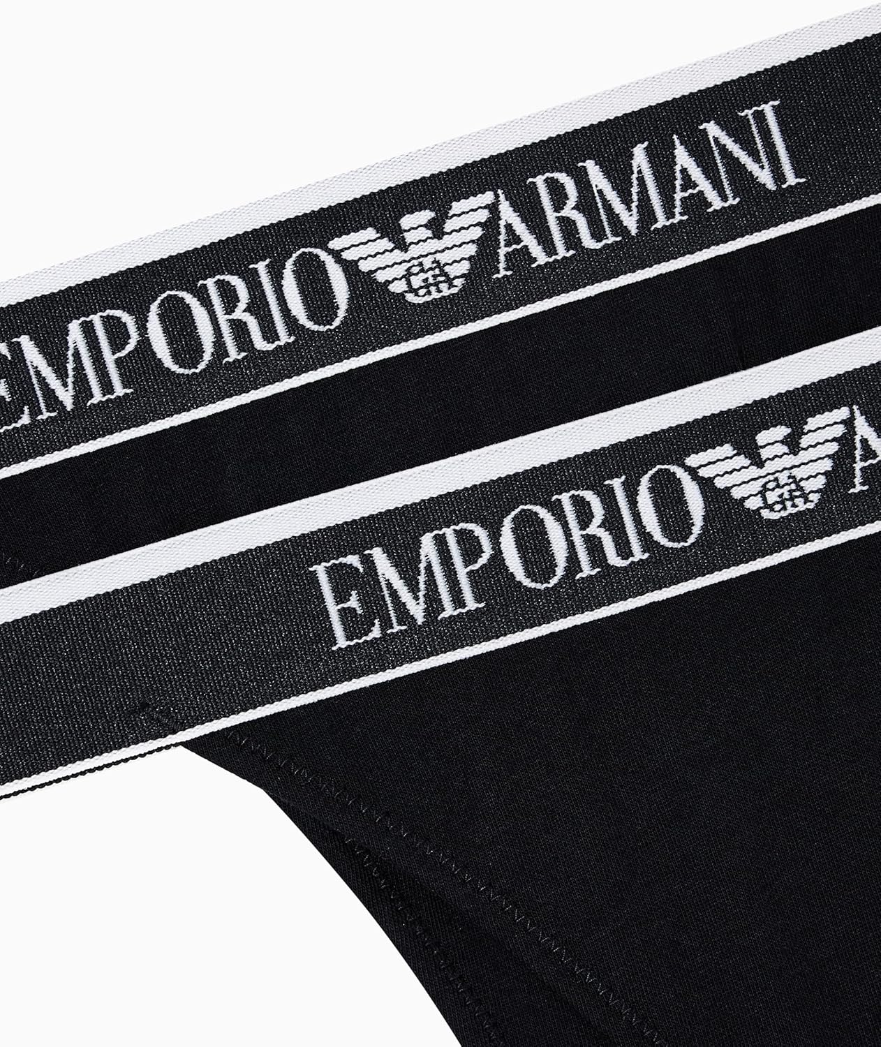 Emporio Armani Women's Iconic Logo Band 2 Pack Thong - Image 3