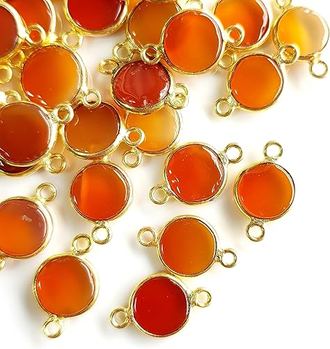 Conectores de piedras preciosas naturales para la fabricación de joyas, encantos de piedras preciosas para collares de joyas de bricolaje, pulseras,