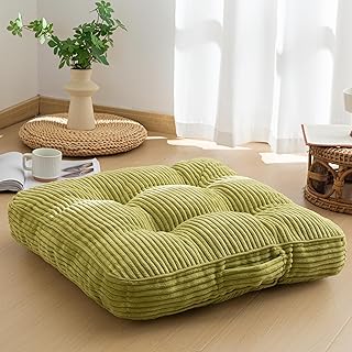 15 Boho Bedroom Ideas for Relaxed Warm Textured Comfort 90 HIGOGOGO Washable Floor Pillow Cushion for Adults, Meditation Cushion Pi...