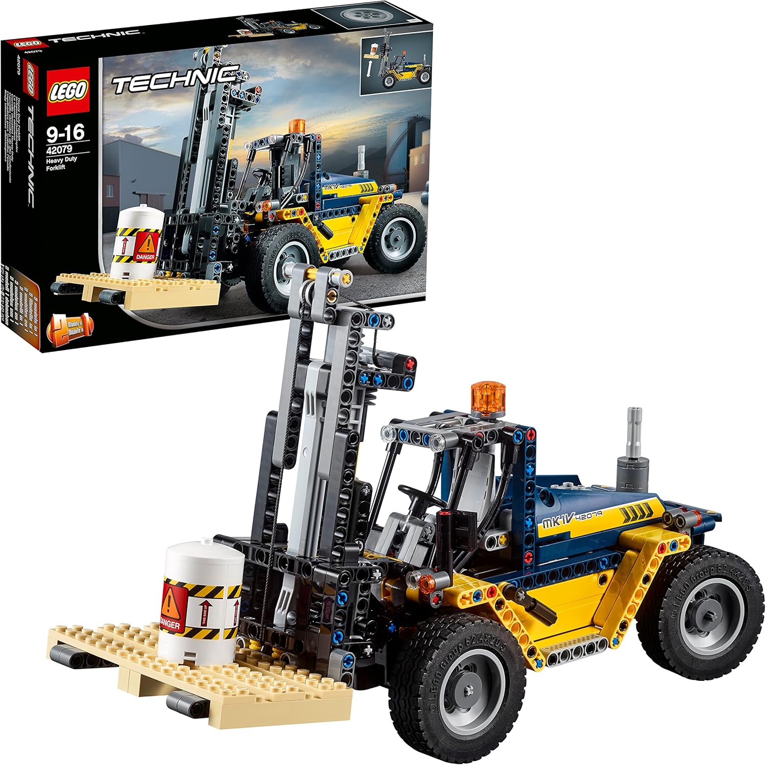 carrello elevatore telecomandato per ragazzi