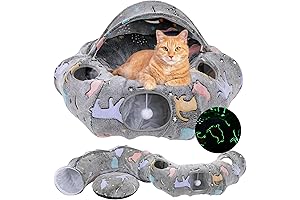 Cozy Furry Felines Dream: Furmazing Cat Tunnel Bed