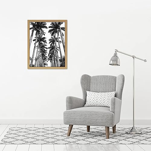 Vista 19 de Americanflat - Marco para póster de 71 x 74 cm con plexiglás pulido, portarretratos negro de madera industrializada, Epic Collection, marco ancho