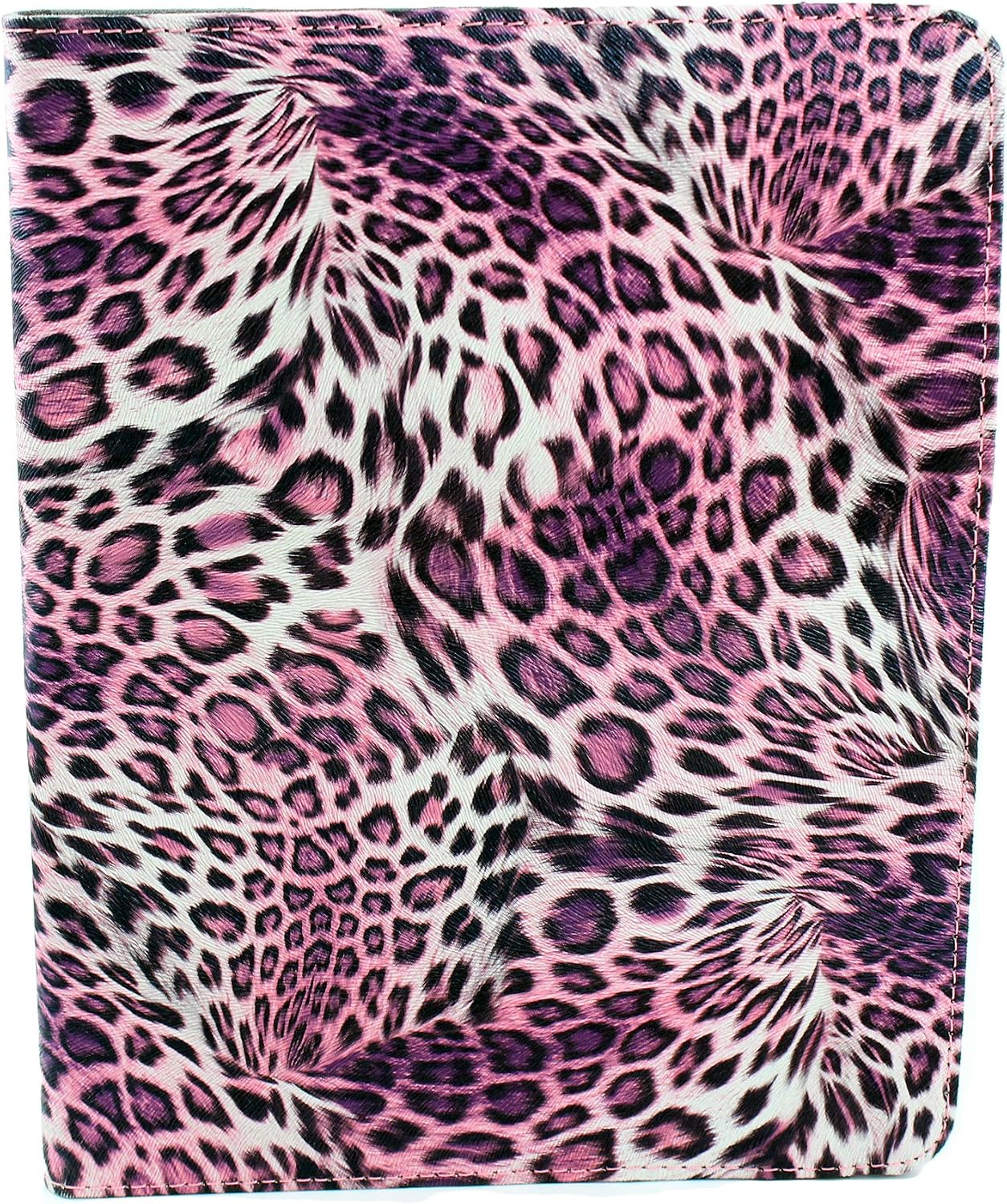 Sanoxy 360 Degrees Rotating Stand PU Leather Case for iPad 2/3/4, iPad 2nd Generation, Leopard Fashion Pink (SANOXY_IPA2-PU-360-LEO)