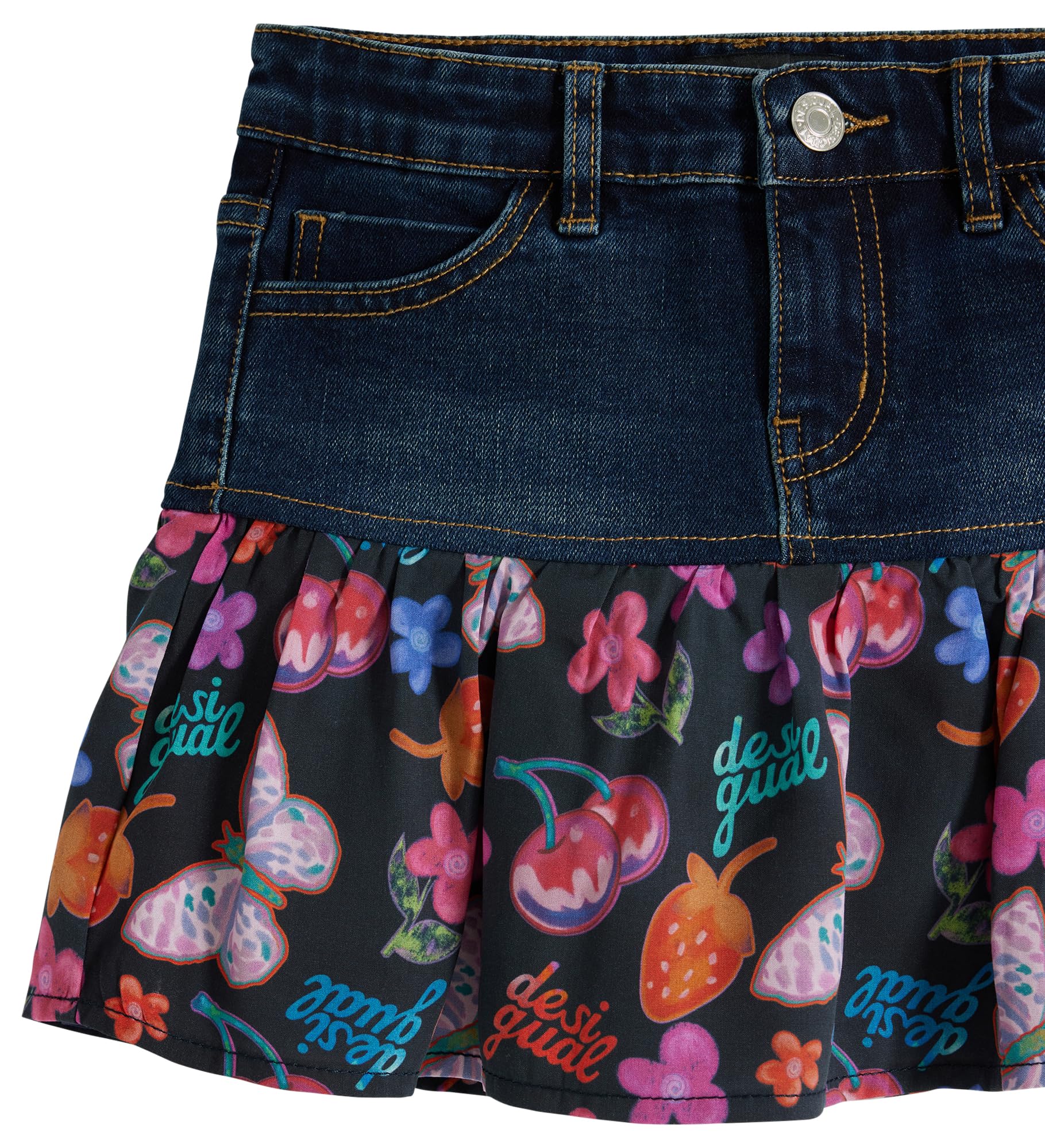 Desigual Fal_Stick Skirt Niñas
