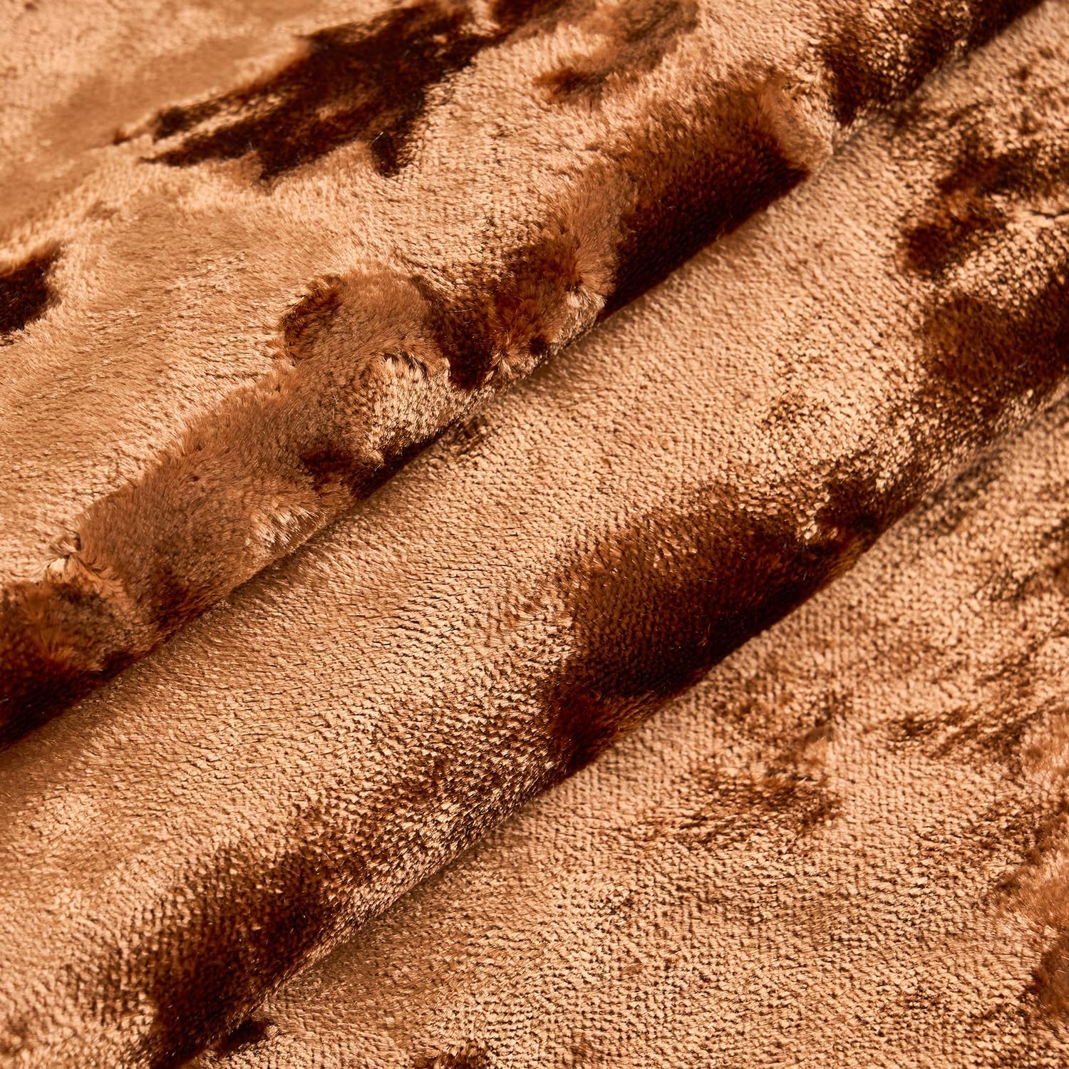 Premium Series, Crushed Velvet Throw Pillow Covers, Luxury Thick Cushion Cases for Home Decor, Burnt Orange, 18x18 Inch, Covers Only - Image 4