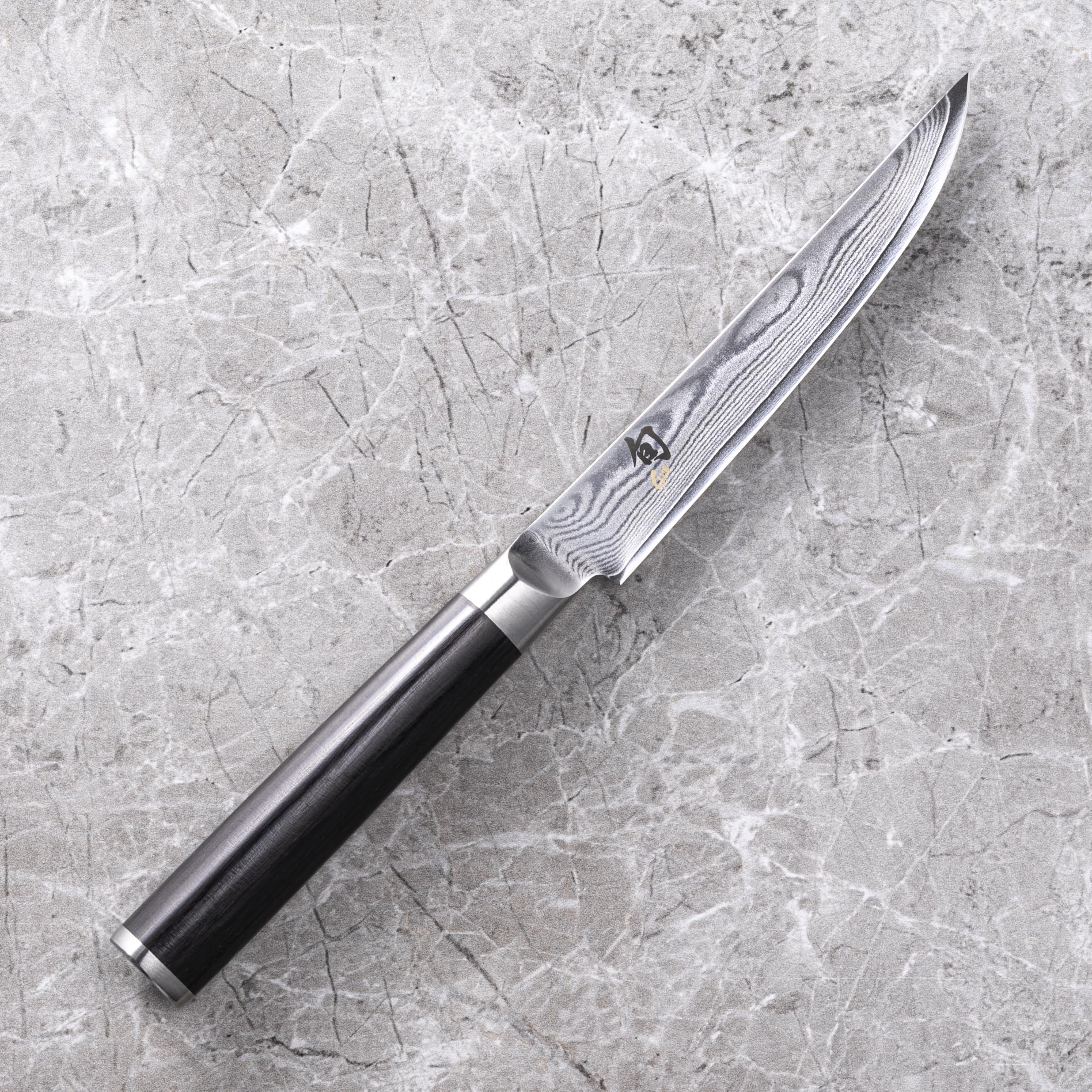 Kai Shun Classic Cuchillo para Bistec, de Cocinero, de Carne, de Barbacoa, de Damasco, 12 cm, DM-0711
