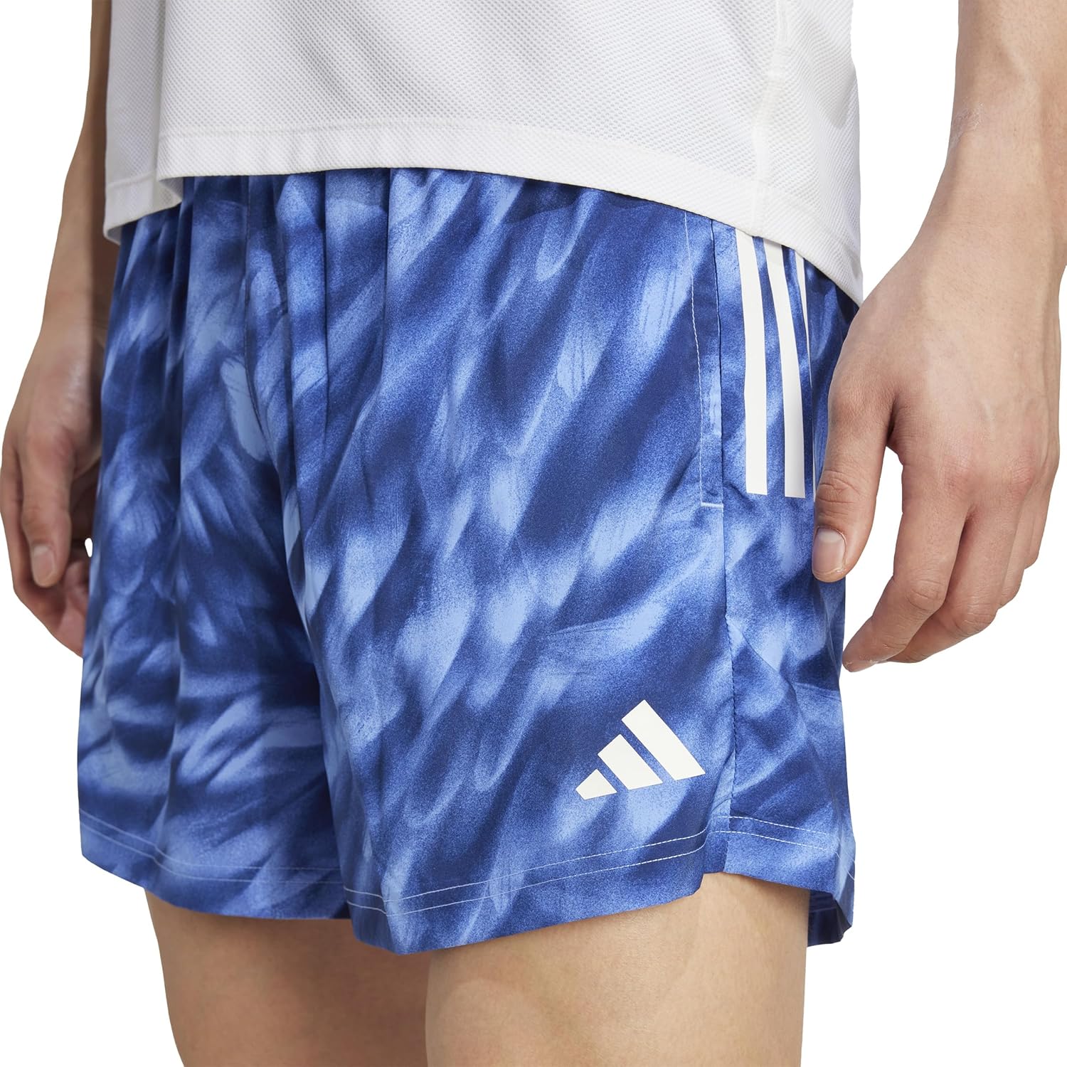 adidas Men's Own the Run All Over Printed Shorts