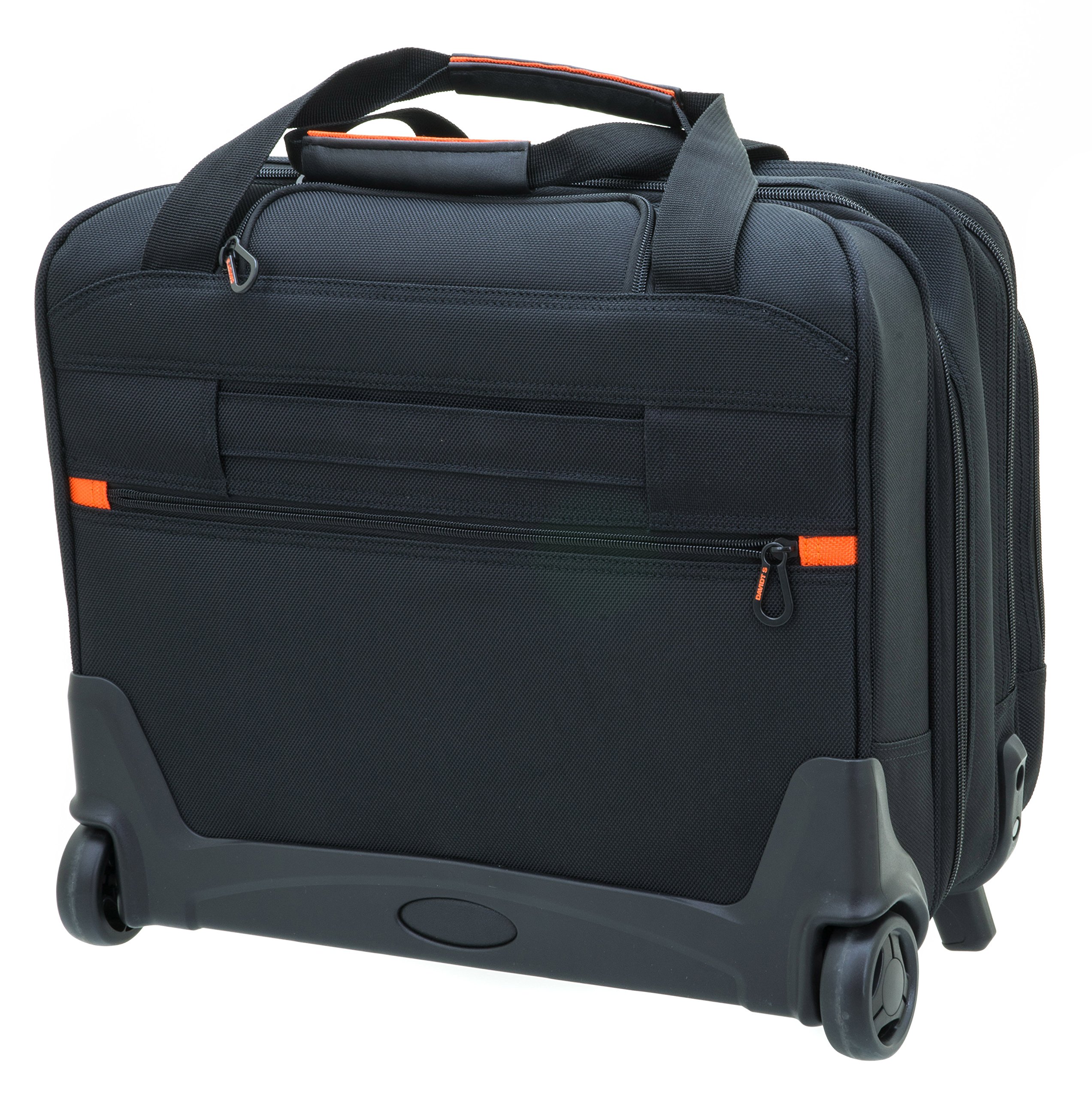 Pilotenkoffer Mit Rollen Multifunktions Tasche + Trolley The Davidt's Chase Laptopfach, Tabletfach, 1 Stück, Farbe: Schwarz, Hersteller, David´s, Handgepäcksgröße