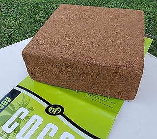 Sponsored Ad - Coco Coir Mega Brick Premium Organic Plant Medium RHP Certified Pre Buffered Coconut Coir Fiber 11 Pound Bl...