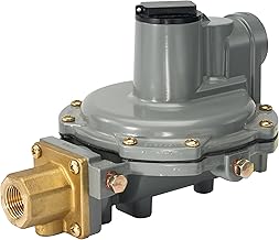 R632A-JFF Integral 2-Stage Regulator, 9-13" W.C Spring, POL" x 3/4" NPT