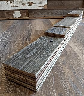 Reclaimed California redwood siding bundle