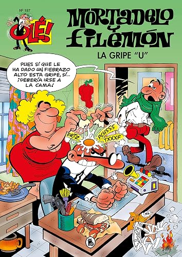 Mortadelo y Filemón. La gripe "U" (Olé! Mortadelo 187) (Bruguera Clásica)