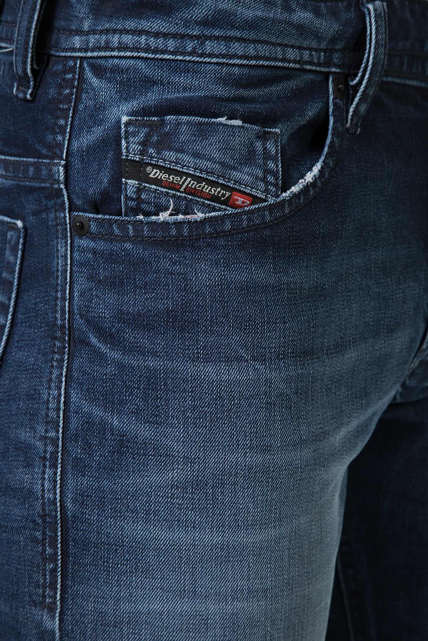 Jeans Diesel Thommer R266U Homme W38/L32 Gris Slim Déchiré Extensible (neuf Avec Défauts)
