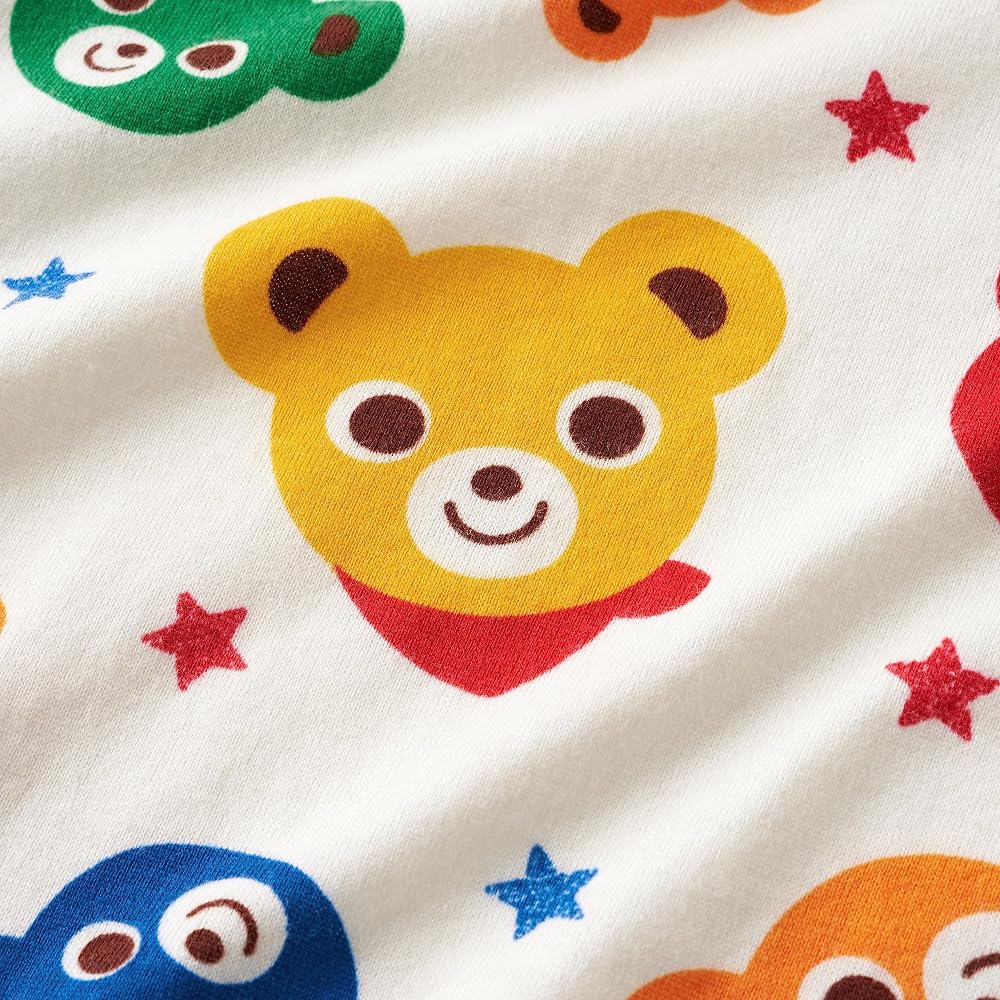 ロンパース 80cm ミキハウス ロンパース くま ベビー服 95cm
