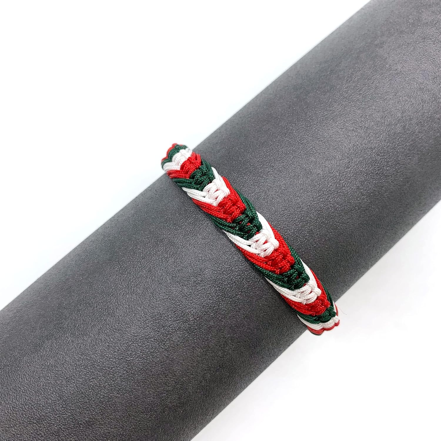 LAMIBEE Country Proud, Country Flag Color Tibetan Wrist Wrap Bracelet, Amulet and Boho Style Rope Bracelet and Bangles for Women, Men, String Thread Bracelets - Image 6