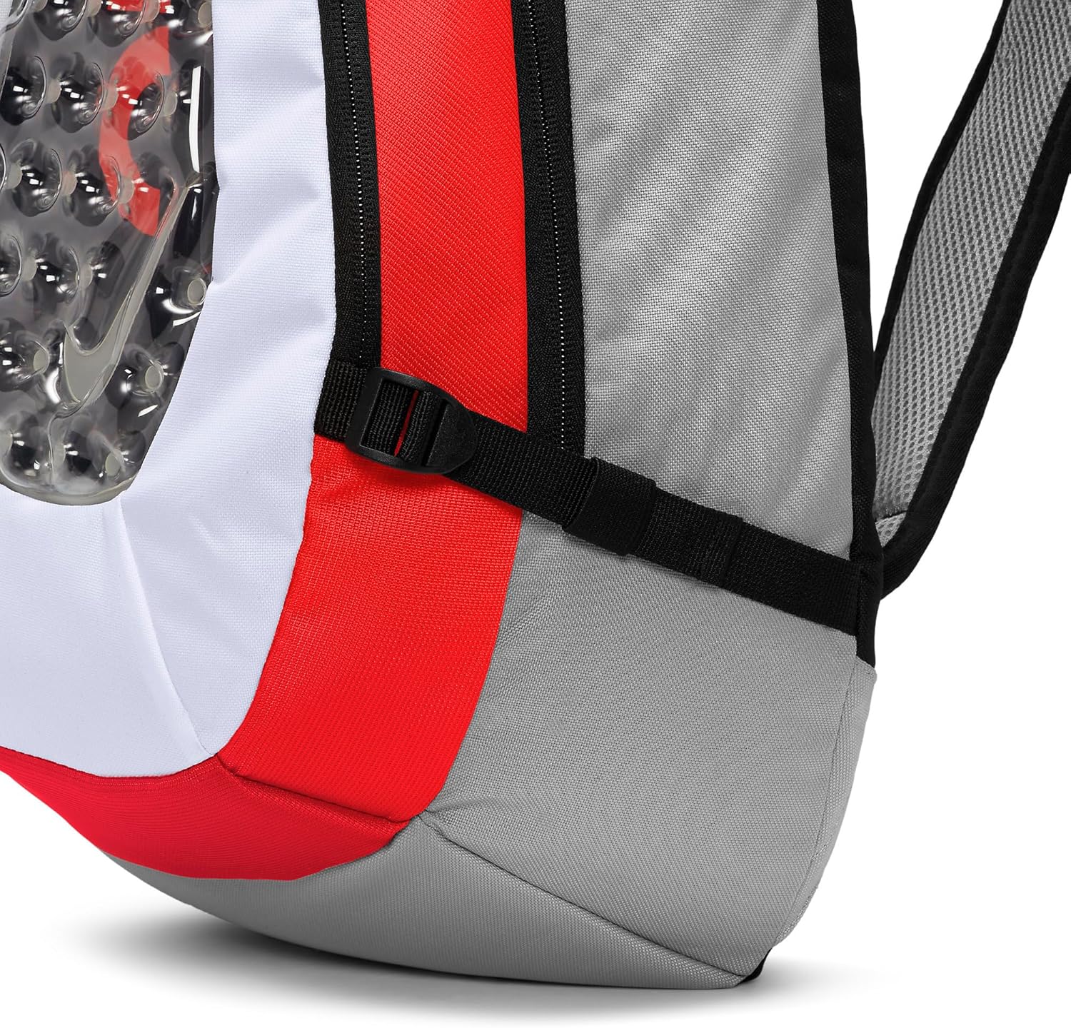 Nike Air Atmosphere Adult Unisex Backpack (17L) (Atmosphere Grey/Black/Infrared 23)