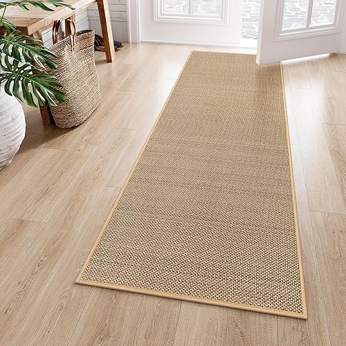 Miniatura 15 de Lahome Alfombra rústica para sala de estar, alfombra lavable de 5 x 8 pies para dormitorio, estética neutra, grande, gris, antideslizante
