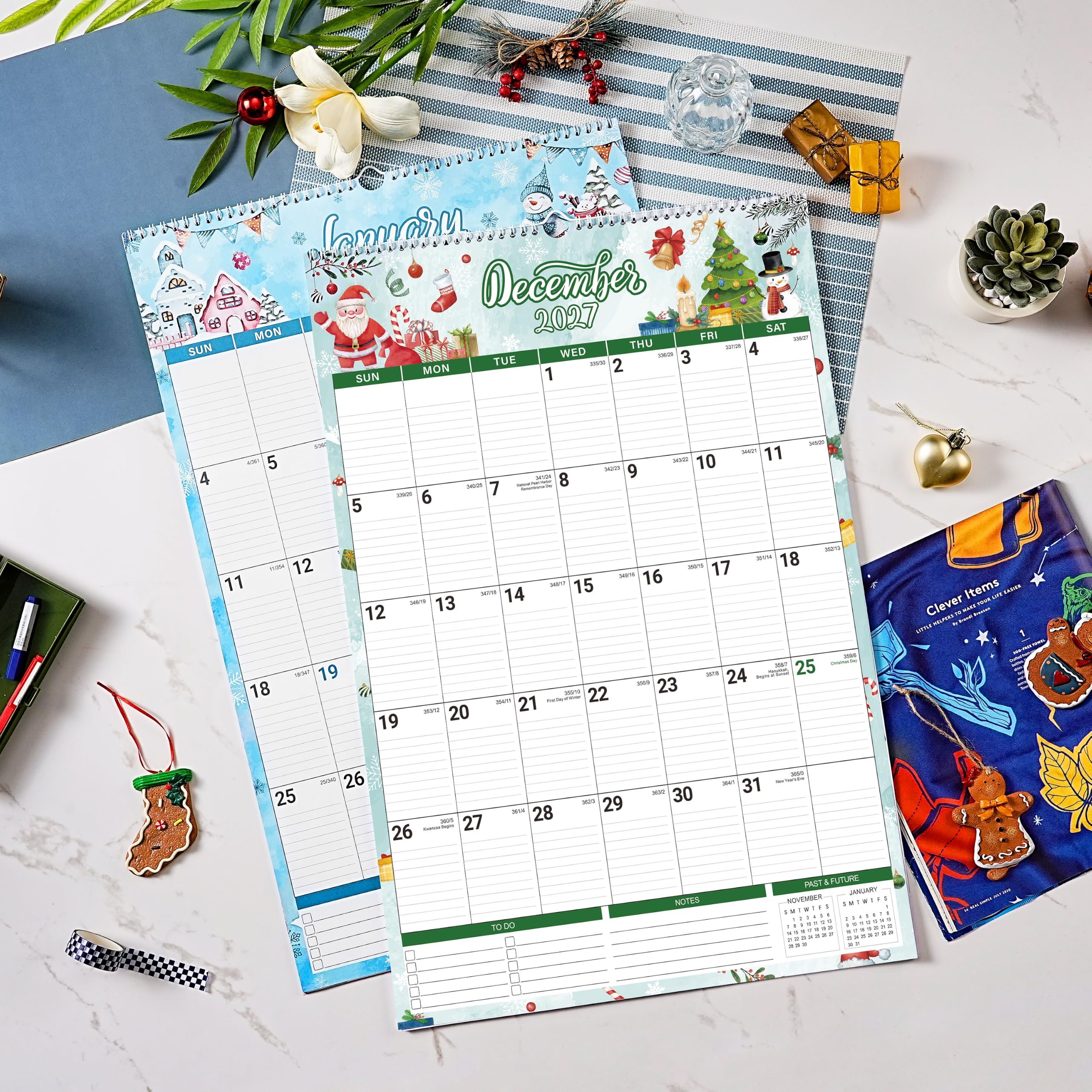 Kalender 2026 - Kalender 2026 Wand, Januar - Dezember 2026, 12 Monate