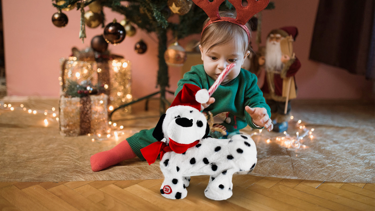 Gfilay Twerking Dog 9 Twerking Dancing Animated Christmas Plush Puppies Christmas Decorations - View #4