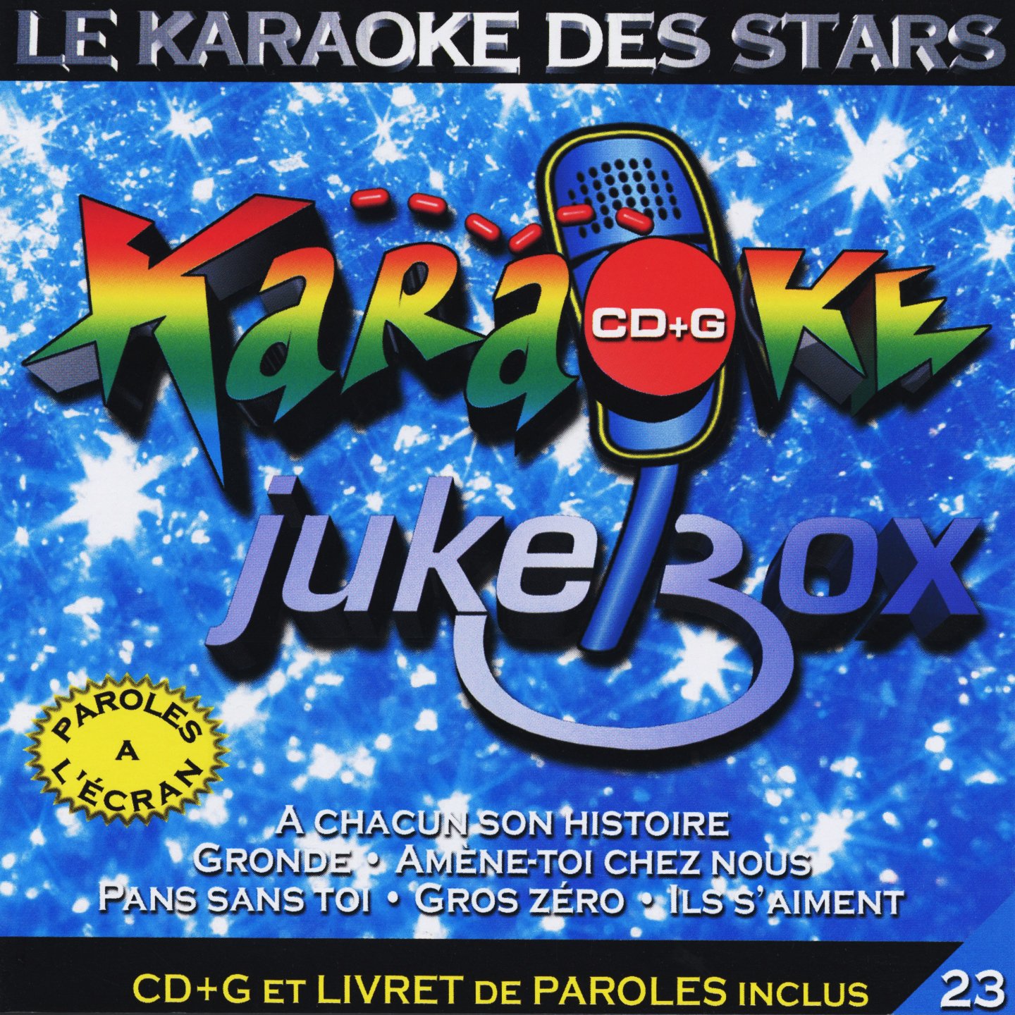 DVD Karaoke Juke Box Volume #23 [Audio CD] Karaoke