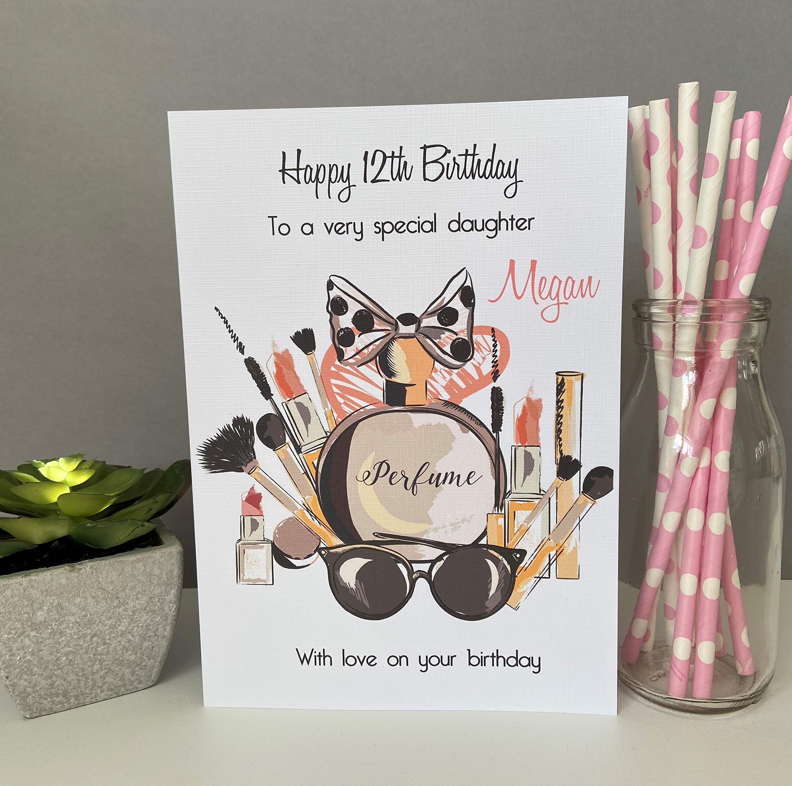 PERSONALISED DAUGHTER BIRTHDAY Card £3.85 - PicClick UK