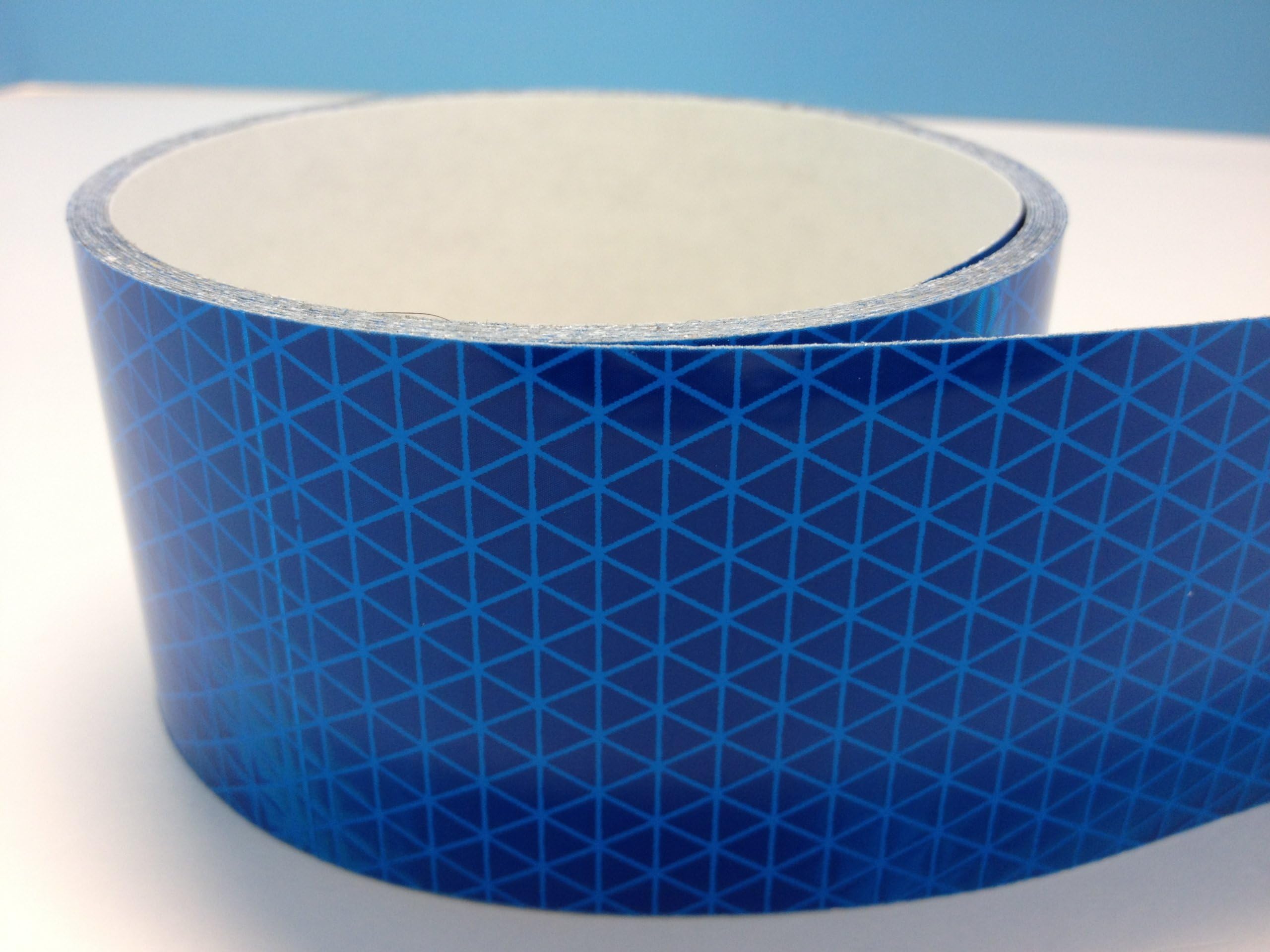 Cole Safety Products Reflective High Intensity V92 Blue Tape 2 Inch 20 Foot Roll