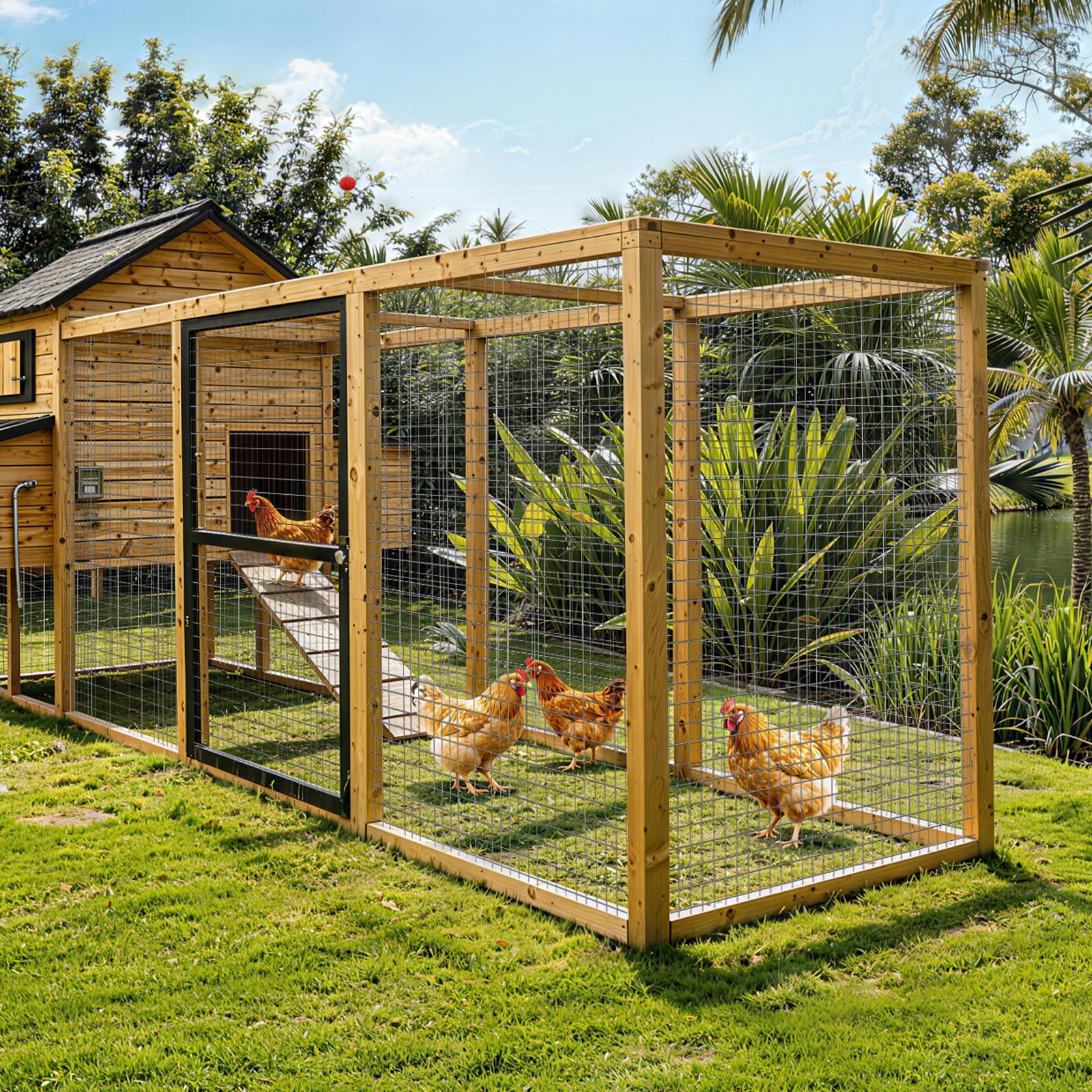 VEVOR Malla Metálica 1,5 m x 15,2 m, Malla de Alambre Fina de 12,7 mm x 12,7 mm, Rollo de Rejilla Metálica de Acero Galvanizado para Gallinero Conejero Jardín de Plantas, Previene Ratones Roedores