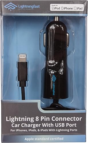 Miniatura 7 de Adaptador de cargador de coche certificado por Apple para iPhone - 3.1 A de alimentación rápida - para cargador de coche iPhone 14 cargador de coche