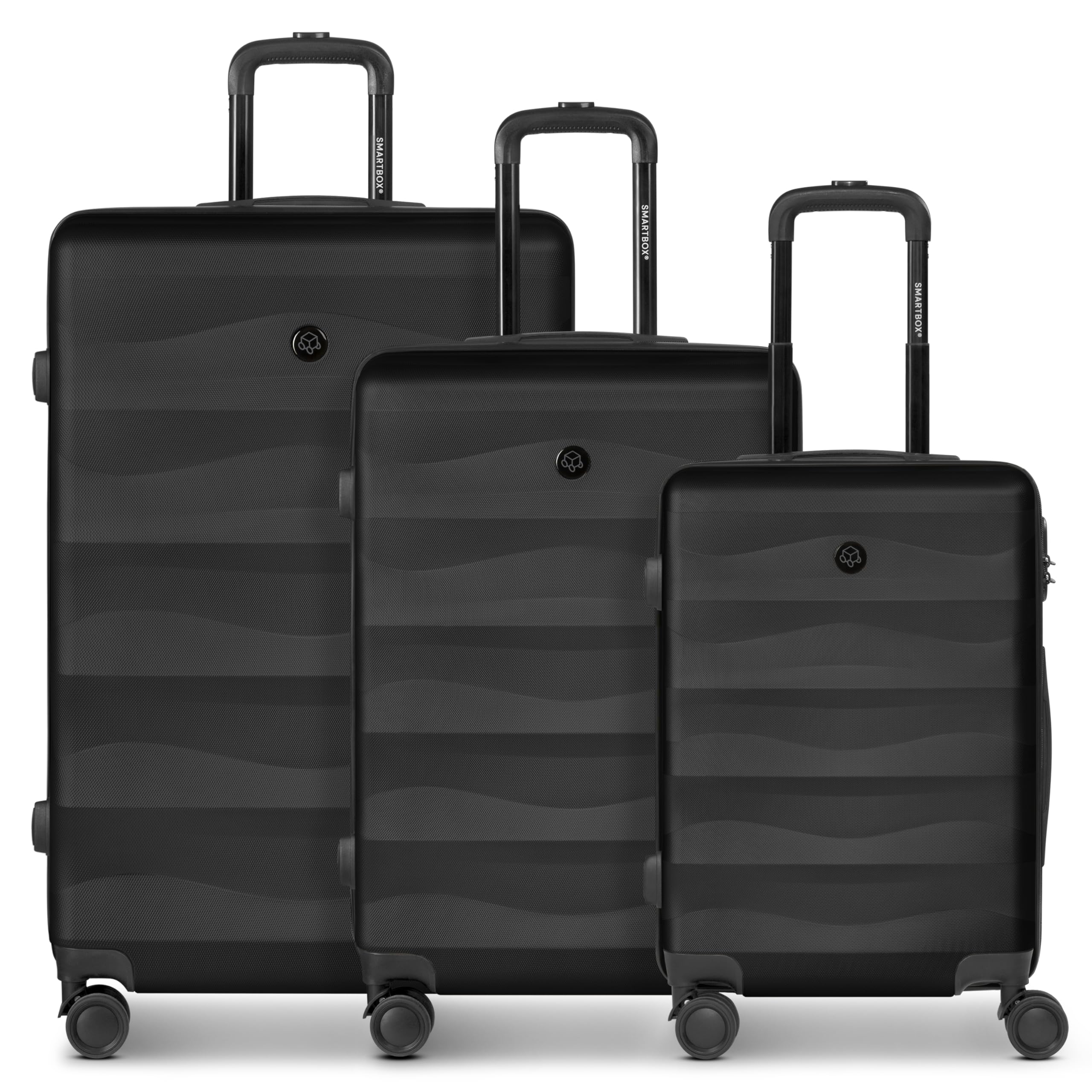 SMARTBOX Edition 03 Trolley Set 3-teilig Black : valises rigides noires - 8
