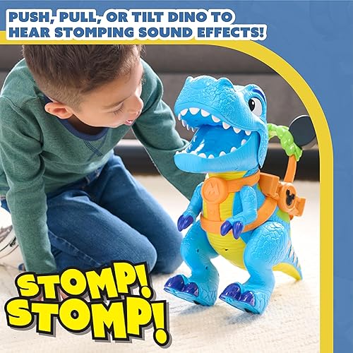 Miniatura 3 de Disney Junior Mickey Mouse Funhouse Roarin' Safari Dino, figuras de 4 piezas y juego de dinosaurio, juguetes para niños a partir de 3 años Just Play