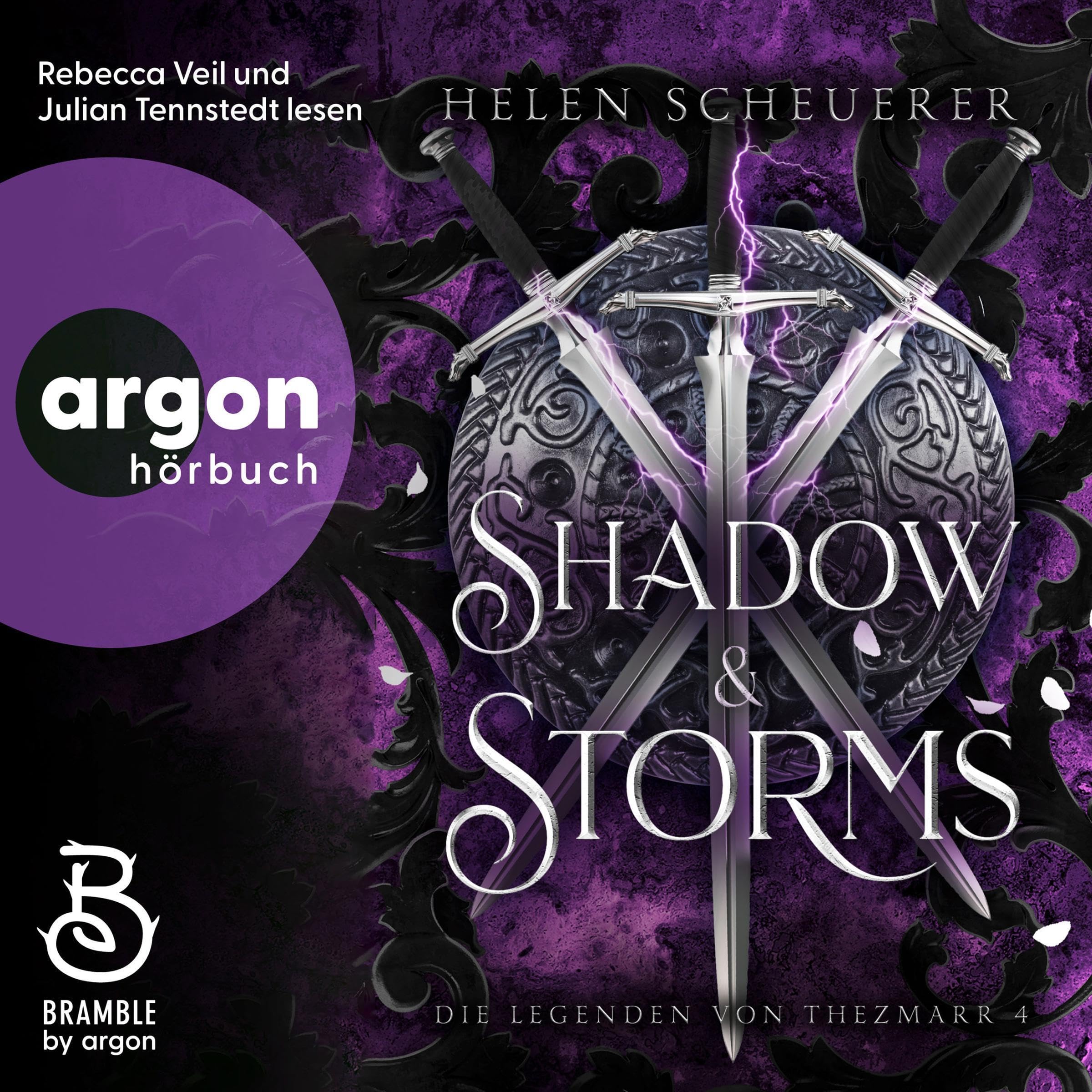 Cover art for Shadow and Storms