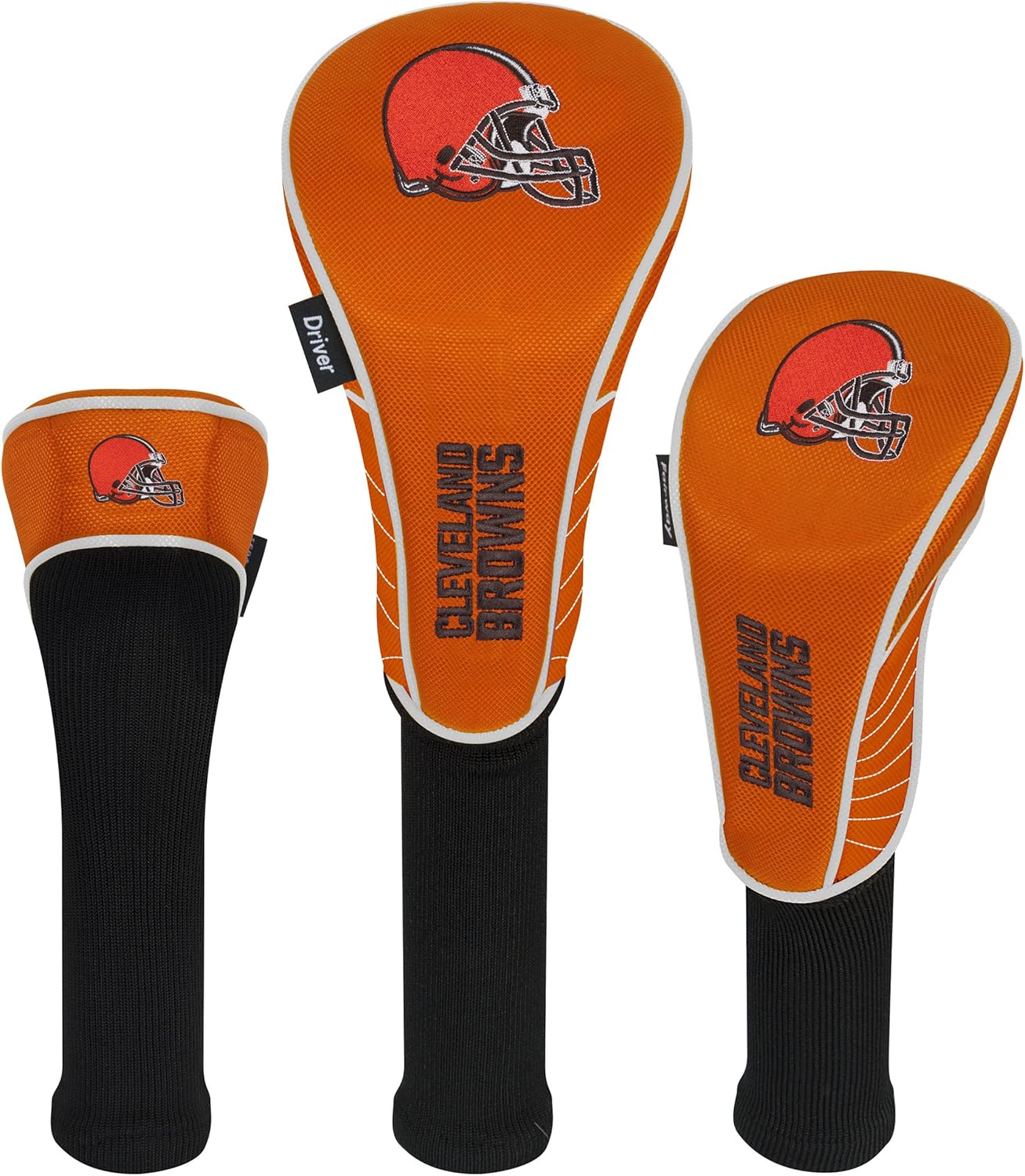 Team Effort Set of Three Headcovers NFL Cleveland Browns, Golf Club